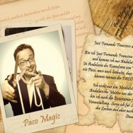 Der Zauberer Paco aus Wolfsburg zeigt die Paco Magic Show